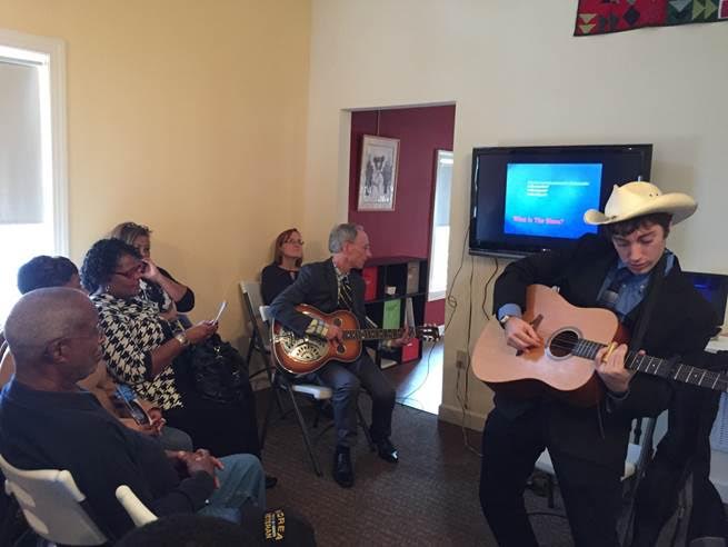 Nate at Legacy Museum